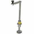 Vestil Leveling Jack Polished Chrome, 26.6" LJ-17